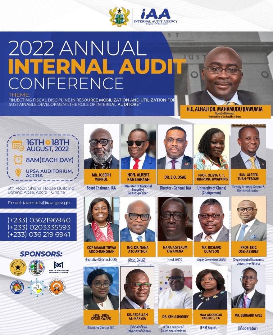 CONFERENCE! CONFERENCE! IT'S THE 2022 INTERNAL AUDIT CONFERENCE