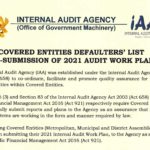COVERED ENTITIES DEFAULTES’ LIST 1