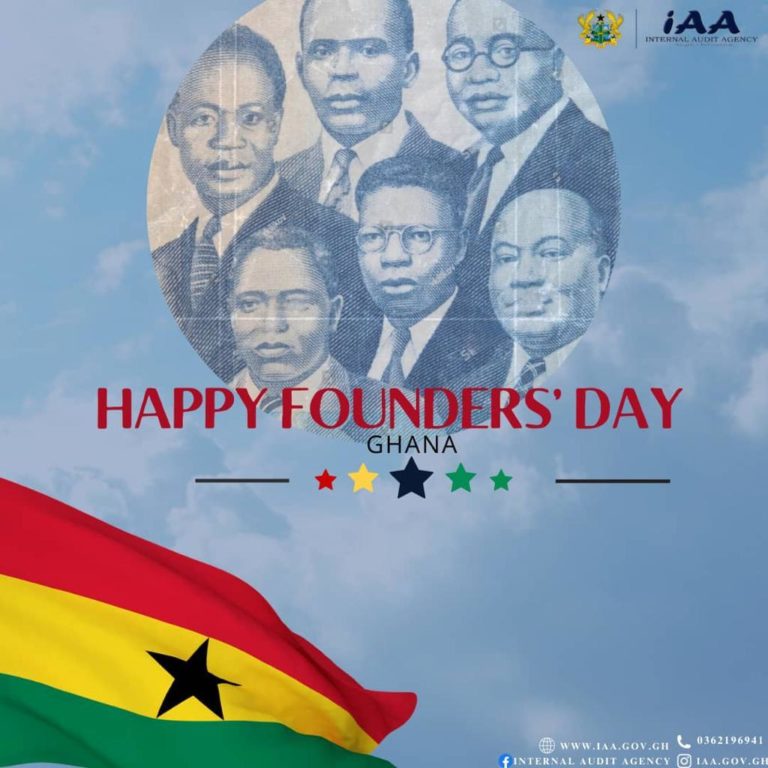 Happy Founders Day! - Internal Audit Agency