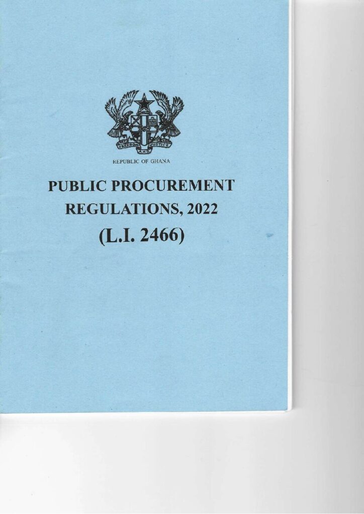 thumbnail of Public Procurement Authority Regulations 2022